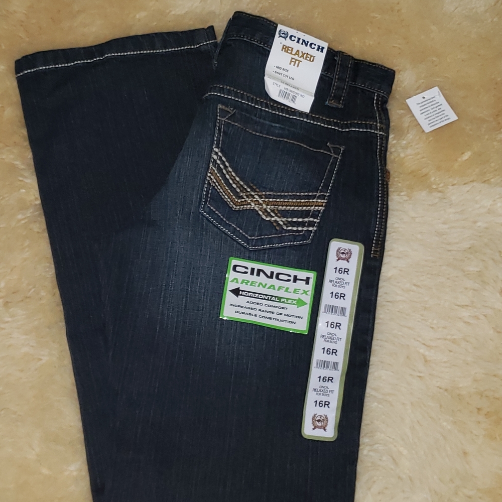 Boys  Cinch boot cut jeans